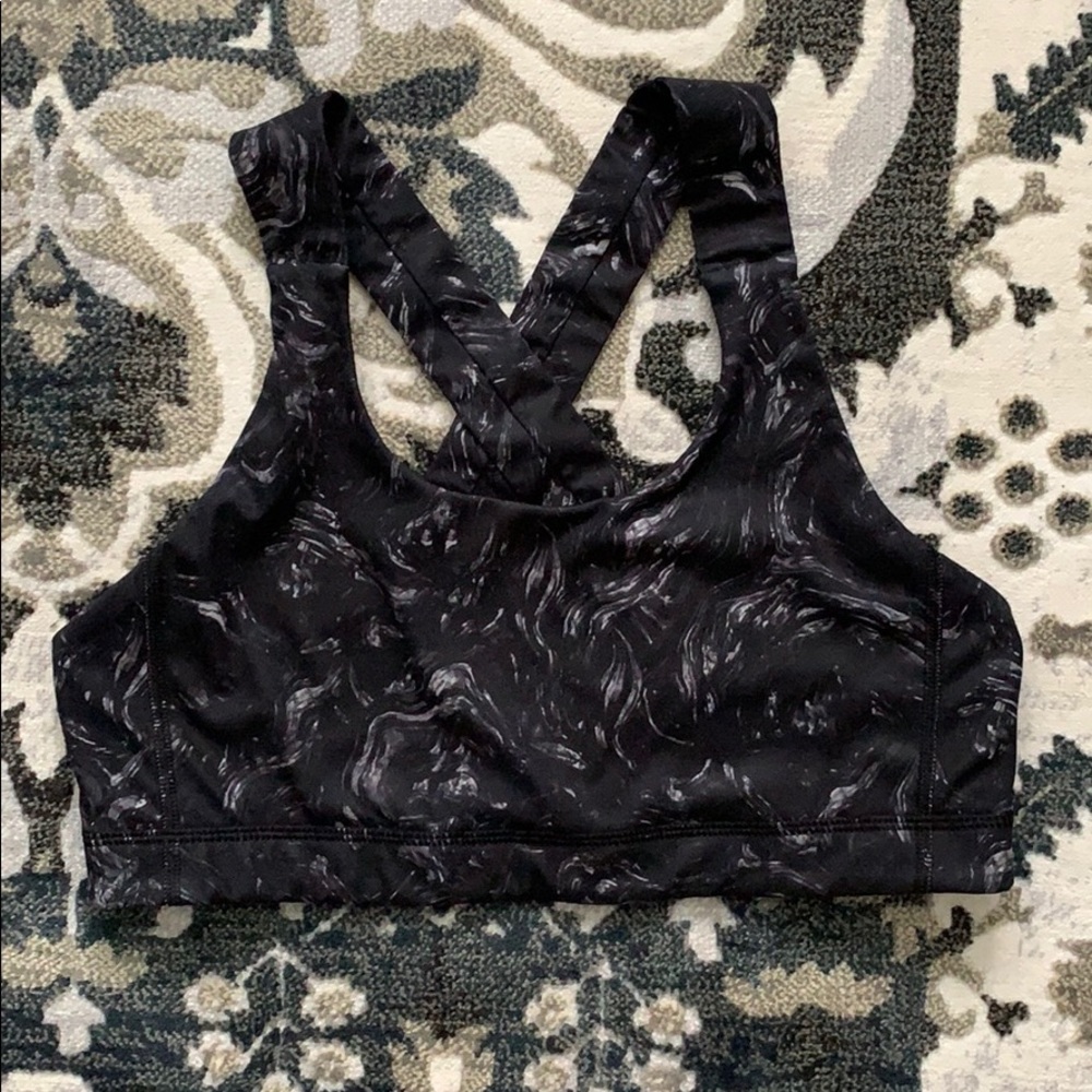 Size 10 Marble Lululemon Sports Bra